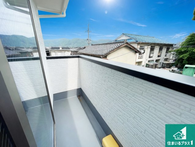 ★1(土)2(日)現地見学可能！★京都市山科区川田西浦町　ラスト1邸のバルコニー|日当たりのよいバルコニー！お部屋が開放的に！
