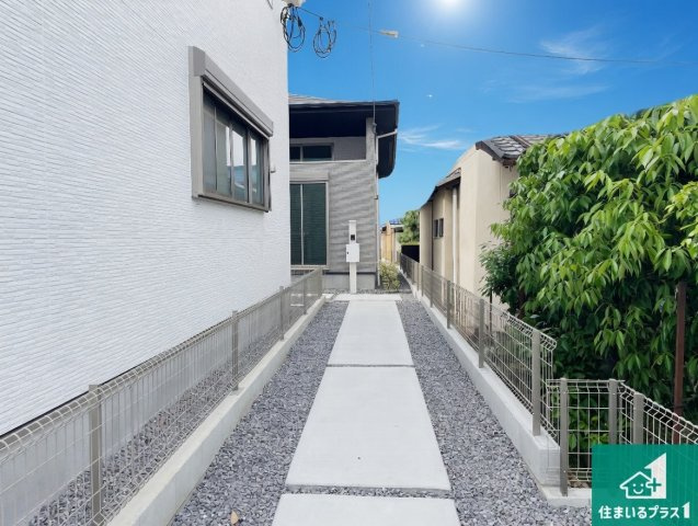 京都市山科区川田西浦町　第1期　新築一戸建ての駐車場|駐車スペース！散水栓があるので、こまめに愛車を洗えます！