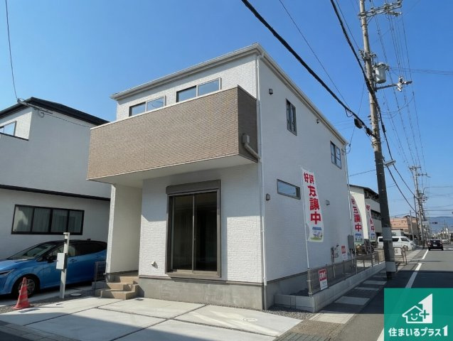 ★1(土)2(日)現地見学可能！★草津市上笠　全3邸の外観|お客様に長く安心して住んでいだだける事にこだわった家づくり！住んでからのアフターサービスにもしっかりと取り組んでいます！