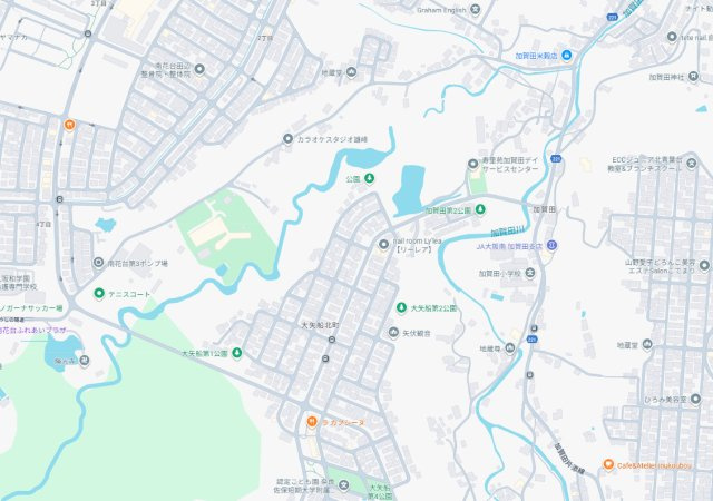 1(土)2(日)現地説明会！◆河内長野市大矢船北町　限定1邸の地図