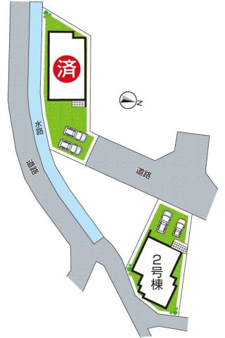 29(土)30(日)現地説明会！◆柏原市国分東条町　全2邸の区画図|全2区画