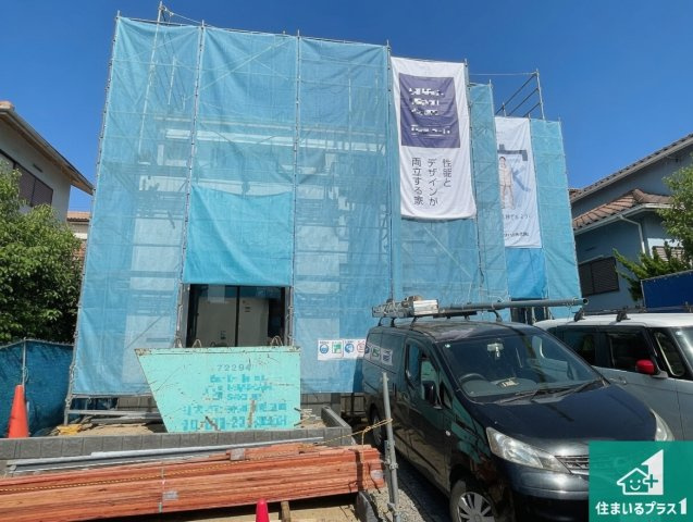 神戸市北区惣山町　第2期　新築一戸建ての外観|現在建築中！落ち着いた街並みで新生活を始めることが出来そう！周辺の物件も併せてご紹介させて頂きます！