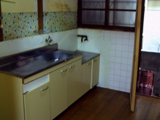 第二花丸荘のキッチン|ガスコンロ可