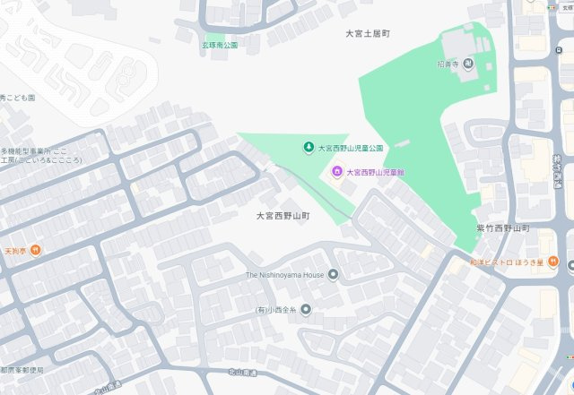 ★11(土)12(日)現地見学可能！★京都市北区大宮西野山町　限定1邸の地図