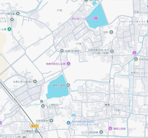 ●29(土)30(日)現地案内可能！　香芝市磯壁　全2邸の地図