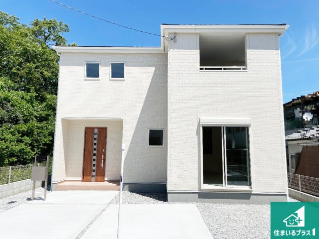 ●香芝市磯壁　第5期　新築一戸建ての外観|お客様に長く安心して住んでいだだける事にこだわった家づくり！住んでからのアフターサービスにもしっかりと取り組んでいます！
