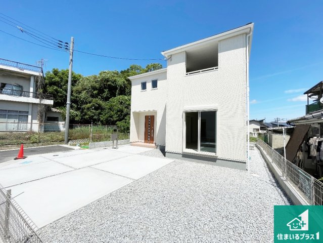 ●香芝市磯壁　第5期　新築一戸建ての外観|お客様に長く安心して住んでいだだける事にこだわった家づくり！住んでからのアフターサービスにもしっかりと取り組んでいます！