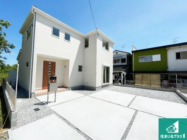 ●香芝市磯壁　第5期　新築一戸建ての外観|安心の10年保証！外観を美しく保ち、雨水で汚れを落とします！気になることがありましたら、お気軽にお問い合わせください！