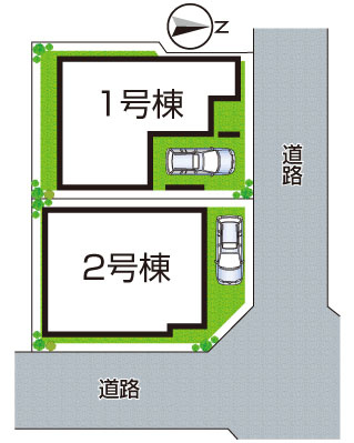 ●29(土)30(日)現地説明会！　天理市川原城町　全2邸の区画図|全2区画