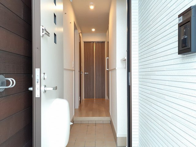 スプリング　ファインⅠの玄関|ゆったりとした玄関です