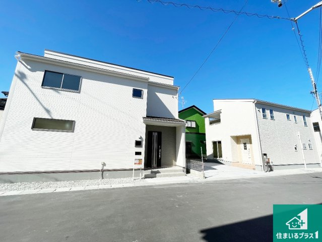 天理市指柳町　第2期　新築一戸建ての外観|安心の10年保証！外観を美しく保ち、雨水で汚れを落とします！気になることがありましたら、お気軽にお問い合わせください！