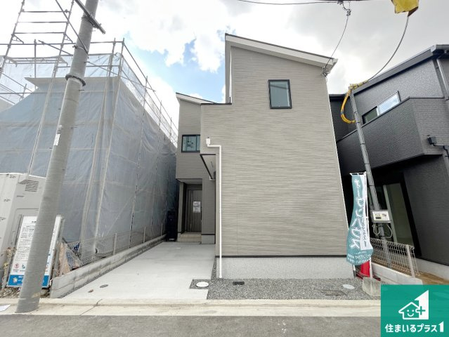 1(土)2(日)現地説明会！◆堺市中区福田　ラスト1邸の外観|お客様に長く安心して住んでいだだける事にこだわった家づくり！住んでからのアフターサービスにもしっかりと取り組んでいます！