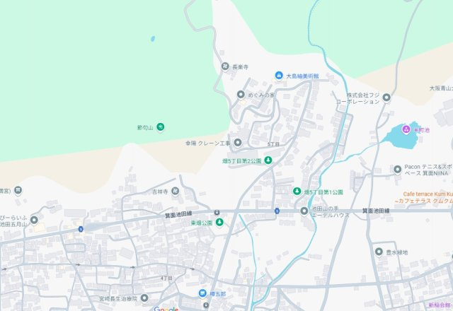 29日(土)30日(日)現地ご見学可能！ 池田市畑　第15期　新築一戸建ての地図