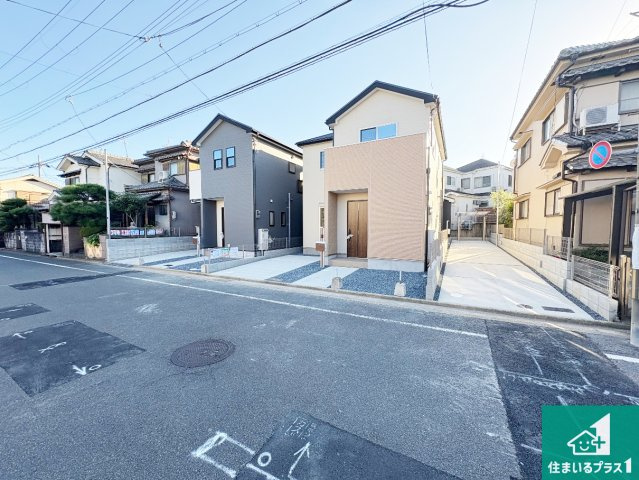 ★29(土)30(日)現地見学可能！★八幡市八幡山田　ラスト1邸の外観|お客様に長く安心して住んでいだだける事にこだわった家づくり！住んでからのアフターサービスにもしっかりと取り組んでいます！