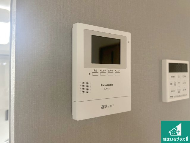 ★16(土)17(日)現地見学可能！★神戸市北区緑町　全2邸の防犯設備|カラーモニターインターホン！声だけでなく来訪者の姿や顔がモニターで確認できるので、小さなお子様がいらっしゃるご家庭でも安心できます！