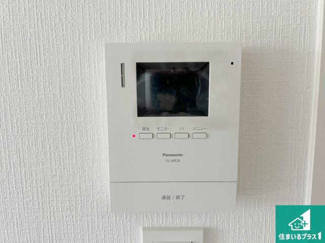 堺市北区長曽根町　第5期　新築一戸建ての防犯設備|カラーモニターインターホン！声だけでなく来訪者の姿や顔がモニターで確認できるので、小さなお子様がいらっしゃるご家庭でも安心できます！