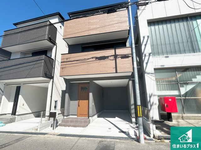 堺市北区長曽根町　第5期　新築一戸建ての外観|お客様に長く安心して住んでいだだける事にこだわった家づくり！住んでからのアフターサービスにもしっかりと取り組んでいます！
