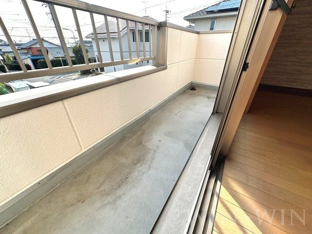 サニーヒル Bのバルコニー|イメージ（同施工会社同一モデルの写真です）