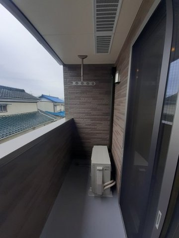 クルール　大村　Ｂのバルコニー