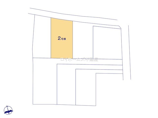 【区画図】 | 愛西市佐屋町宅地207-1『仲介料無料』新築戸建て | 2号棟