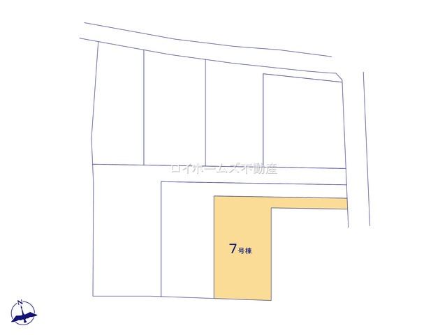 【区画図】 | 愛西市佐屋町宅地207-1『仲介料無料』新築戸建て | 7号棟