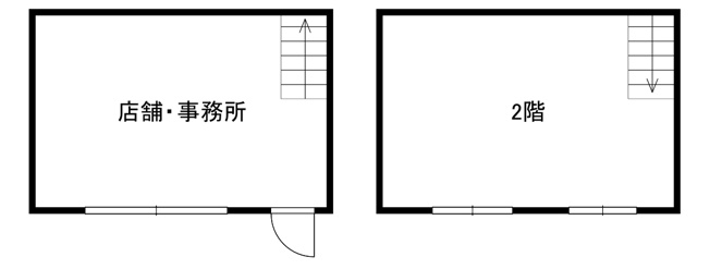 【間取り】 | 原田通3丁目貸店舗