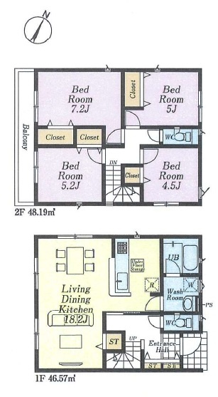 富士見市大字東大久保の新築一戸建