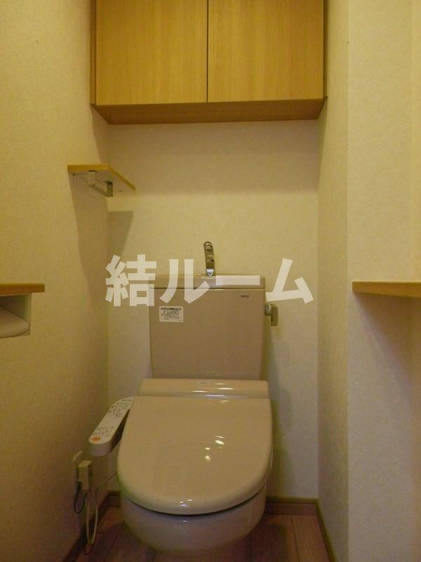 豊島区高田２丁目の賃貸マンションのトイレ