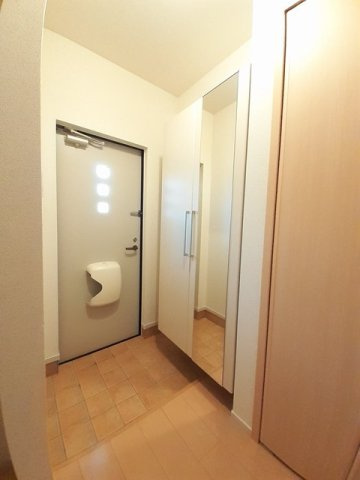 ラパンⅡの玄関|毎日通る玄関はこちらです