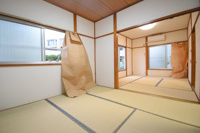 使い勝手のいい寝室です