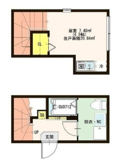 メゾン赤羽の間取り