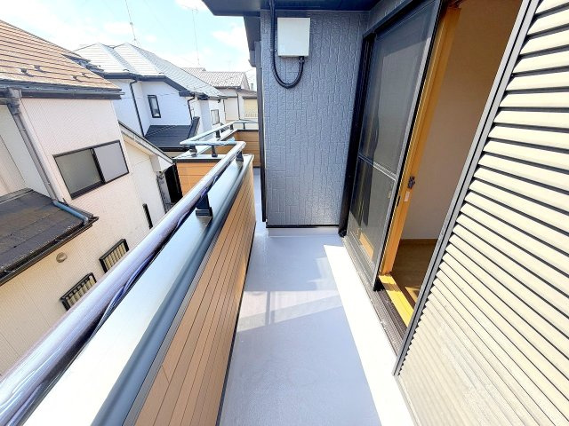 青梅市河辺町７丁目の中古一戸建のバルコニー