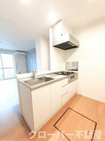 リバーサイド本山　Ａのキッチン