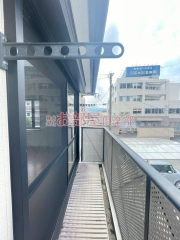 ミーツハオスＫⅡのバルコニー|バルコニー付きです