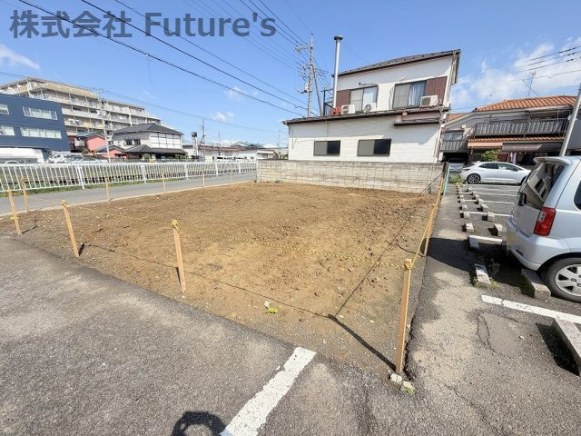 三郷市新和4丁目　建築条件無し売地　全1区画の外観|現地の写真になります。