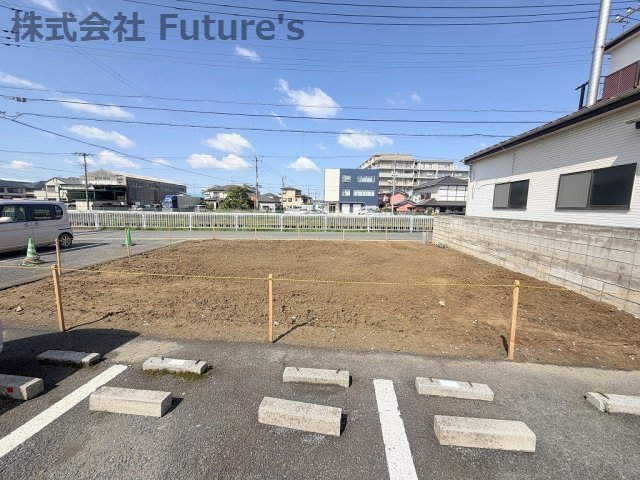 三郷市新和4丁目　建築条件無し売地　全1区画の外観|現地の写真になります。