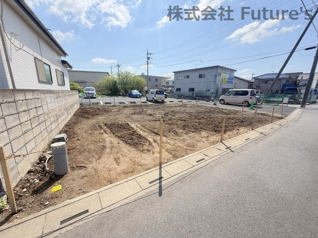 三郷市新和4丁目　建築条件無し売地　全1区画の外観|現地の写真になります。