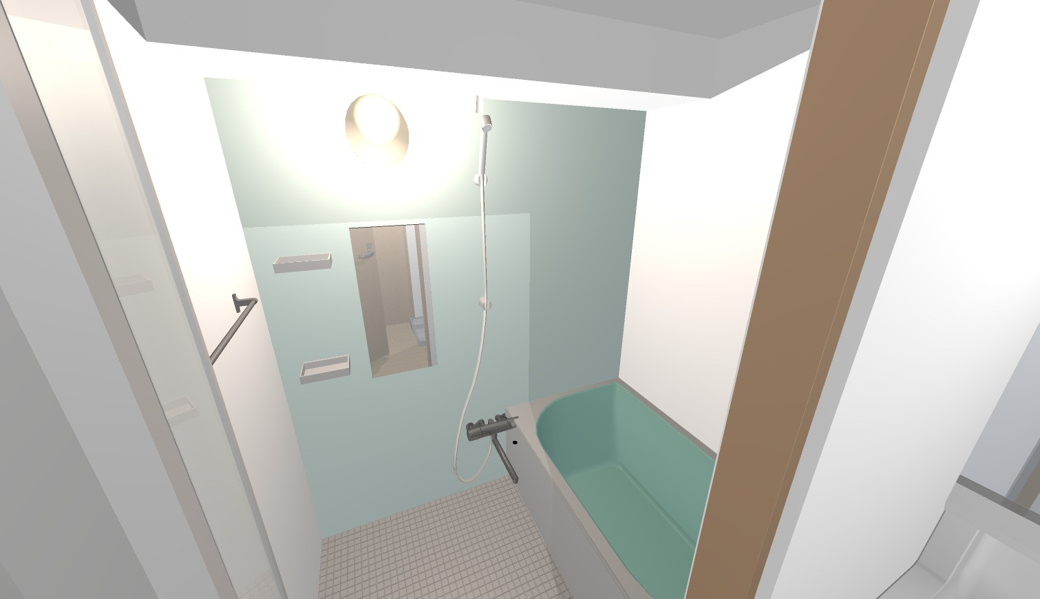 ワコーレ大森 201号室の浴室