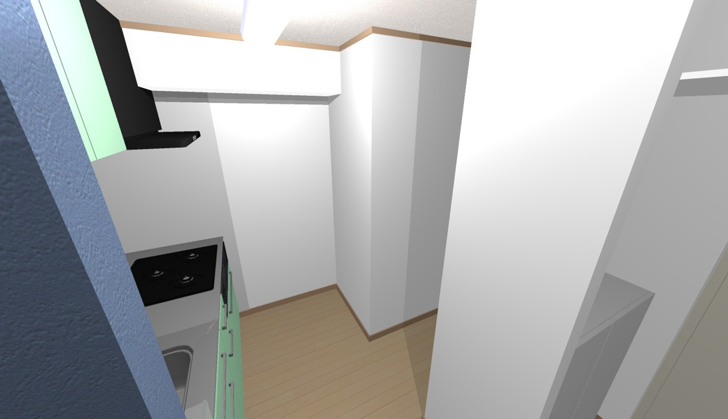 ワコーレ大森 201号室のキッチン