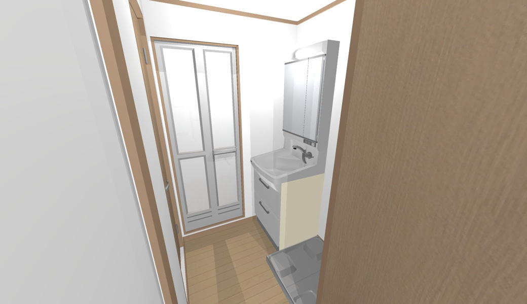 ワコーレ大森 201号室の洗面所