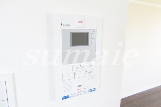 リブリ・えびすのセキュリティ|モニター付きインターホンです！