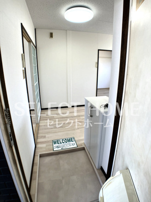 【玄関】 | パレス名豊A | 毎日通る玄関はこちらです