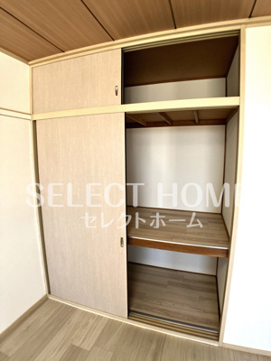 【収納】 | パレス名豊A | たっぷりとした収納スペースです