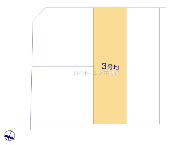 【区画図】 | 春日井市林島町４丁目7-1『仲介料無料』新築戸建て | 3号棟