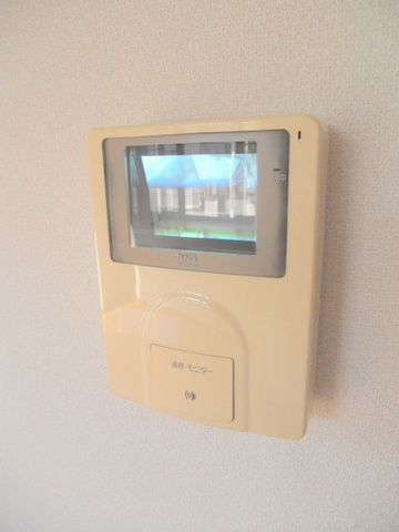 メゾンカルミアのセキュリティ|安心のＴＶモニター付インターホン