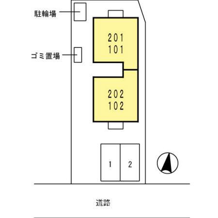 メゾン室町の区画図