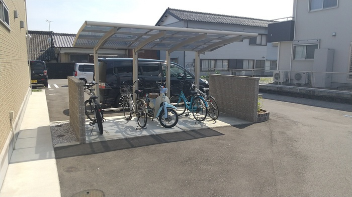 ひまわりⅡ A棟のその他共用部分|駐輪場