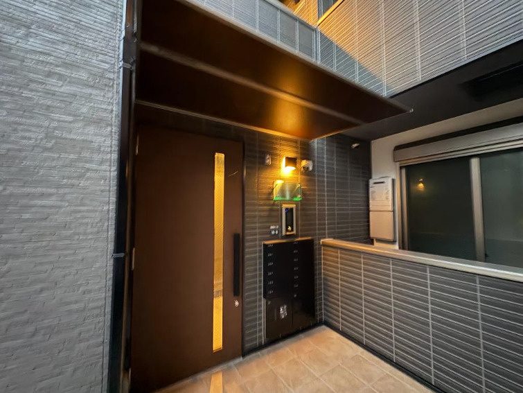 D Porta aloggioのエントランス