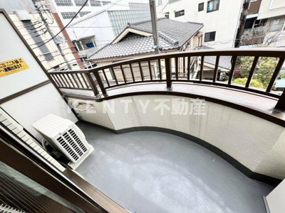 【バルコニー】 | ホワイトホルン | 外からの目が気にならないバルコニーで洗濯物が干せます