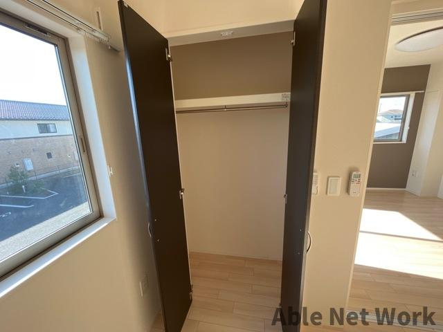 ボヌールの収納|各部屋収納スペースあり